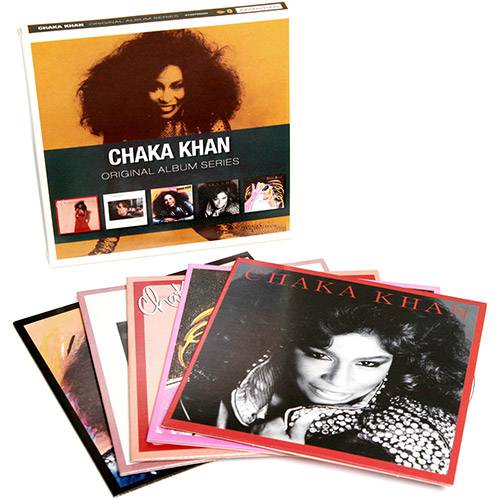 Tamanhos, Medidas e Dimensões do produto Box CD Chaka Khan - Original Álbum Series (5 CDs)
