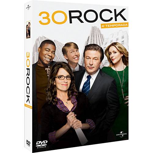 Tamanhos, Medidas e Dimensões do produto Box DVD 30 Rock - a 4ª Temporada (4 DVDs)