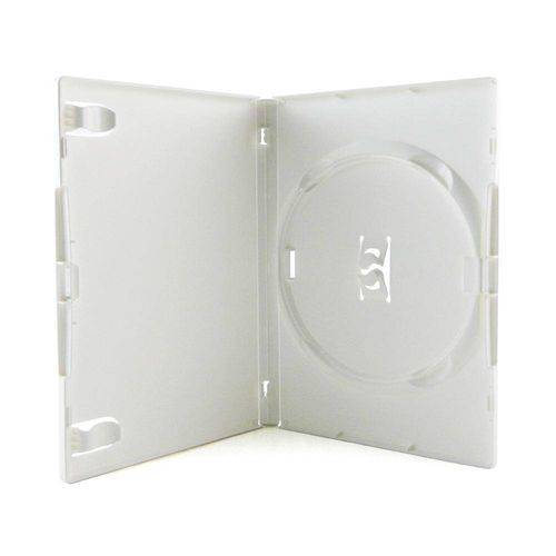 Tamanhos, Medidas e Dimensões do produto Box DVD Amaray Red Tag Branco - 5 Unidades