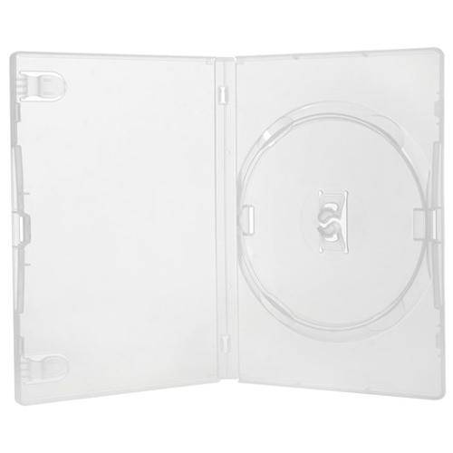 Tamanhos, Medidas e Dimensões do produto Box Dvd Amaray Transparente - 5 Unidades