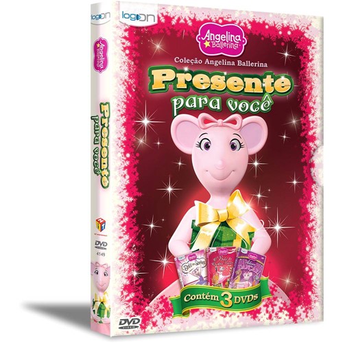 Tamanhos, Medidas e Dimensões do produto Box DVD Angellina Ballerina Pack (3 Discos)