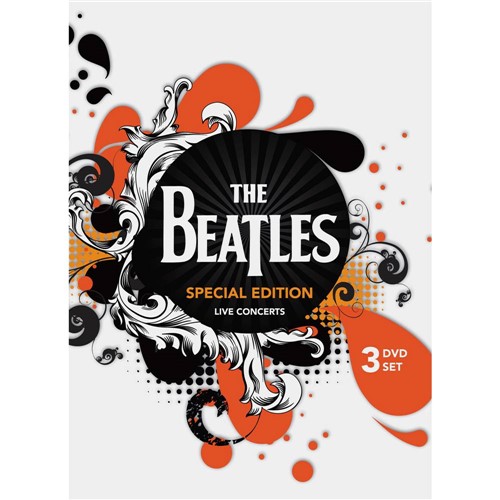 Tamanhos, Medidas e Dimensões do produto Box DVD Beatles-Special - Edition Live Concerts (3 DVDs)
