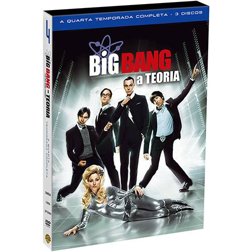 Tamanhos, Medidas e Dimensões do produto Box DVD Big Bang: a Teoria - a Quarta Temporada Completa (3 DVDs)