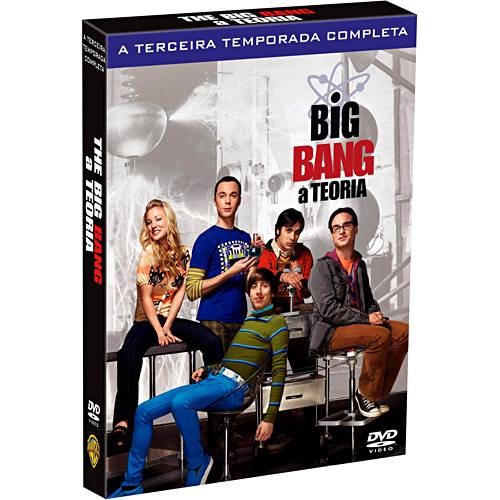 Tamanhos, Medidas e Dimensões do produto Box DVD Big Bang Theory: 3ª Temporada (3DVDs)