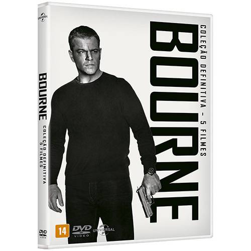 Tamanhos, Medidas e Dimensões do produto Box DVD Coleção Bourne 1-5