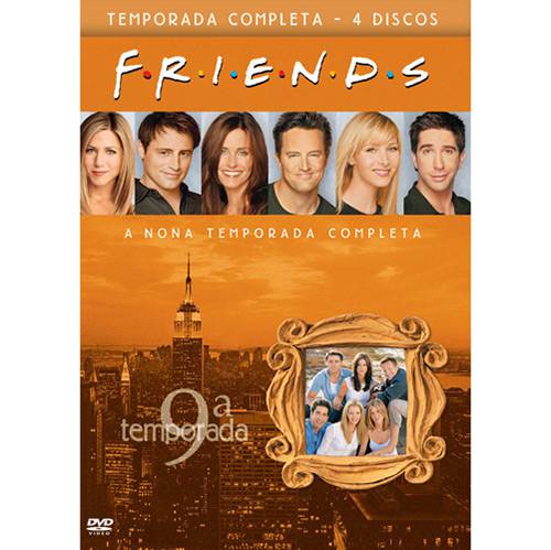 Tamanhos, Medidas e Dimensões do produto Box DVD Coleção Friends: 9ª Temporada - (4 DVDs)