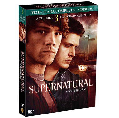 Tamanhos, Medidas e Dimensões do produto Box DVD Coleção Supernatural: 3ª Temporada (5 DVDs)