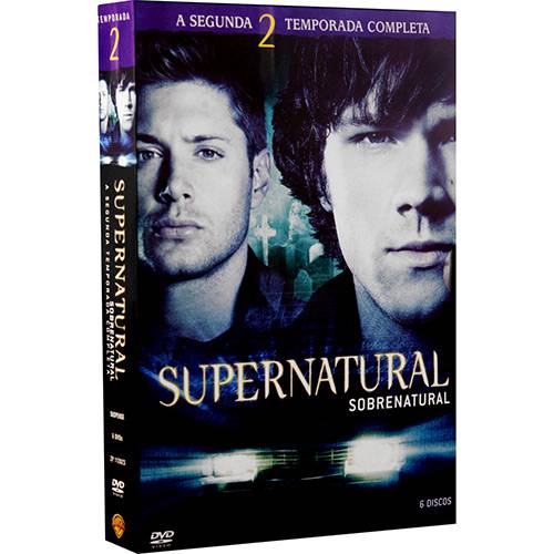 Tamanhos, Medidas e Dimensões do produto Box DVD Coleção Supernatural: 2ª Temporada (6 DVDs)