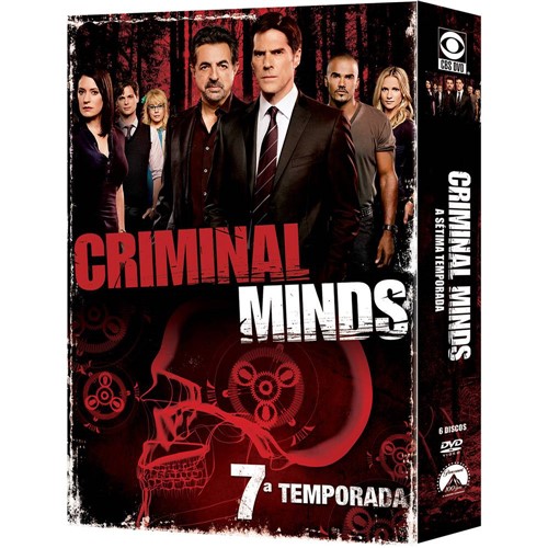 Tamanhos, Medidas e Dimensões do produto Box DVD Criminal Minds - 7ª Temporada (6 DVDs)