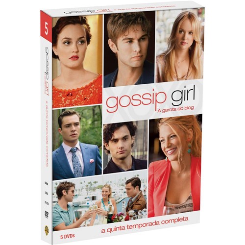 Tamanhos, Medidas e Dimensões do produto Box DVD Gossip Girl: a Garota do Blog - 5ª Temporada Completa (5 DVDs)