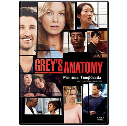 Tamanhos, Medidas e Dimensões do produto Box DVD - Grey's Anatomy - 1ª Temporada (Duplo)