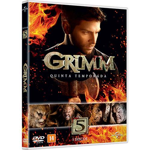 Tamanhos, Medidas e Dimensões do produto Box DVD Grimm - 5ª Temporada