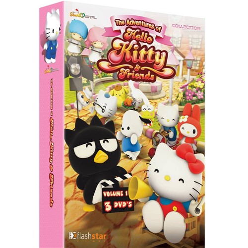 Tamanhos, Medidas e Dimensões do produto Box DVD Hello Kitty - Vol 1 (3 DVDs)