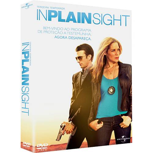 Tamanhos, Medidas e Dimensões do produto Box DVD In Plain Sight - Testemunha Ocular - 3ª Temporada