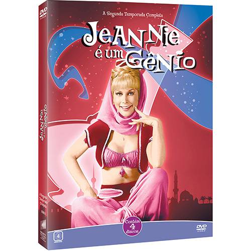 Tamanhos, Medidas e Dimensões do produto Box DVD Jeannie é um Gênio 1 ª Temporada (4 DVDs)