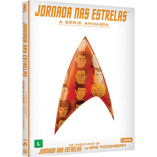 Tamanhos, Medidas e Dimensões do produto Box DVD - Jornada Nas Estrelas: a Série Animada (4 Discos)