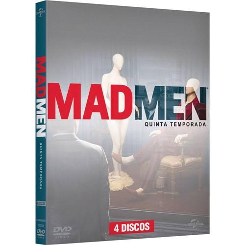 Tamanhos, Medidas e Dimensões do produto Box Dvd Mad Men 5ª Temporada (4 DVDs)