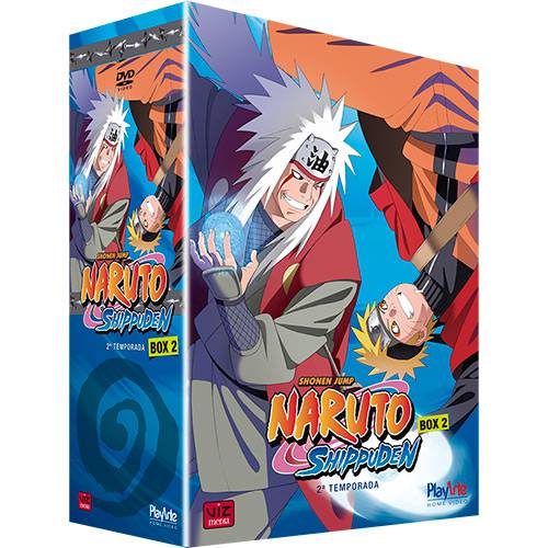 Tamanhos, Medidas e Dimensões do produto Box DVD Naruto Shippuden - 2ª Temporada