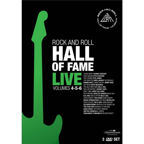 Tamanhos, Medidas e Dimensões do produto Box DVD Rock And Roll Hall Of Fame - Vol. 4, 5 e 6 (3 DVDs)