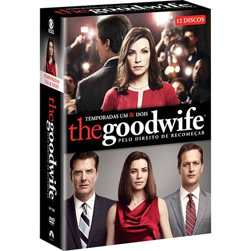 Tamanhos, Medidas e Dimensões do produto Box DVD The Good Wife - Pelo Direito de Recomeçar: 1ª e 2ª Temporada