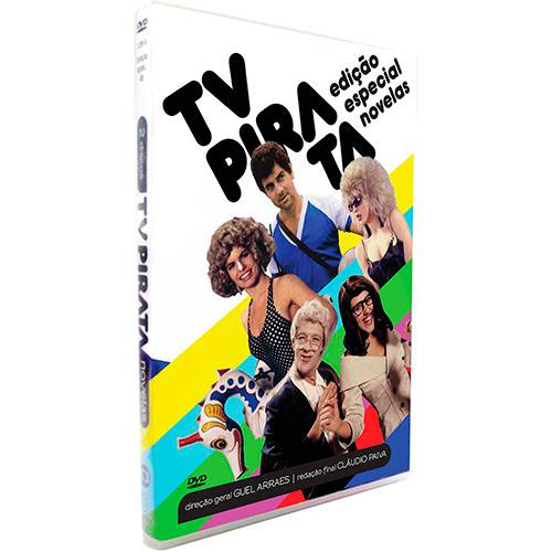 Tamanhos, Medidas e Dimensões do produto Box DVD - TV Pirata: Edição Especial Novelas (2 Discos)