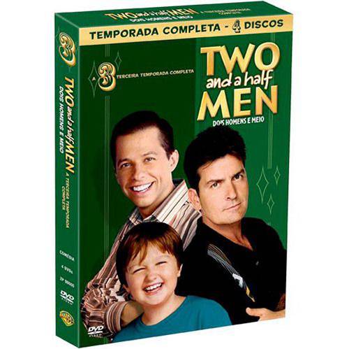 Tamanhos, Medidas e Dimensões do produto Box DVD Two And a Half Men: 3ª Temportada (4 DVDs)