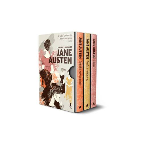 Tamanhos, Medidas e Dimensões do produto Box Grandes Obras de Jane Austen - 1ª Ed.