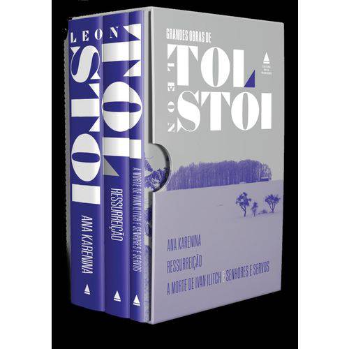 Tamanhos, Medidas e Dimensões do produto Box - Grandes Obras de Tolstói - 1ª Ed.