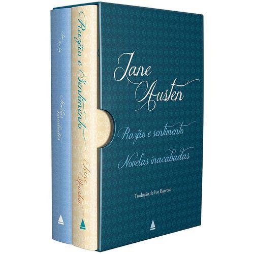 Tamanhos, Medidas e Dimensões do produto Box Jane Austen : Razão e Sentimento & Novelas Inacabadas (2 Volumes)