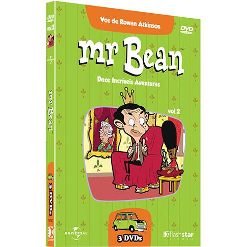 Tamanhos, Medidas e Dimensões do produto Box Mr. Bean - a Série Animada - Vol. 2 (Triplo)