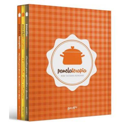 Tamanhos, Medidas e Dimensões do produto Box - Panelaterapia - 03 Vols