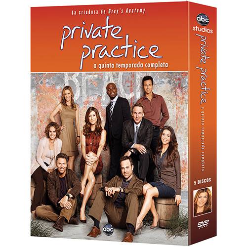Tamanhos, Medidas e Dimensões do produto Box Private Practice: a Quinta Temporada Completa (5 DVDs)