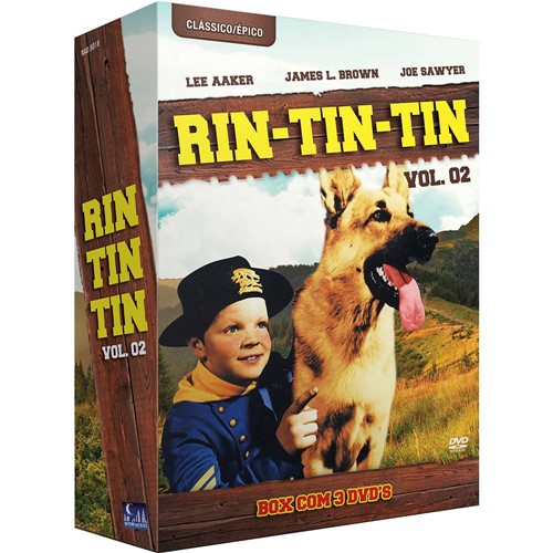 Tamanhos, Medidas e Dimensões do produto Box Rin Tin Tin: Volume 2 (3 DVDs)