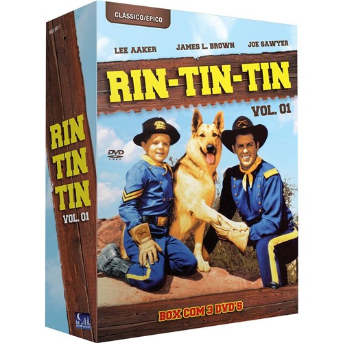 Tamanhos, Medidas e Dimensões do produto Box Rin Tin Tin: Volume 1 (3 DVDs)