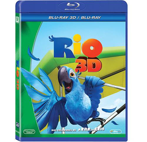 Tamanhos, Medidas e Dimensões do produto Box - Rio (Blu-ray 3D + Blu-ray)