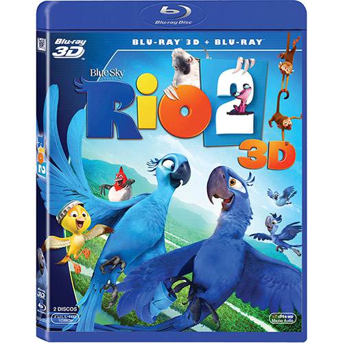 Tamanhos, Medidas e Dimensões do produto Box - Rio 2 (Blu-ray 3D + Blu-ray)