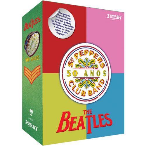 Tamanhos, Medidas e Dimensões do produto Box The Beatles Sgt Pepper's Club Band 50 Anos