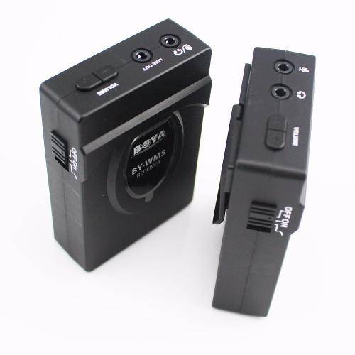 Tamanhos, Medidas e Dimensões do produto Boya Microfone Sem Fio Boya Wm5 2.4ghz Mic Wirelless Camera Dslr Nikon Canon