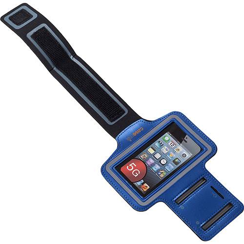 Tamanhos, Medidas e Dimensões do produto Braçadeira Iphone 5 Case Mix Azul