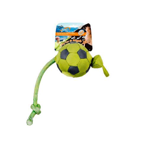 Tamanhos, Medidas e Dimensões do produto Brinquedo para Cachorro Bola de Futebol Voadora Zinngers All For Paws