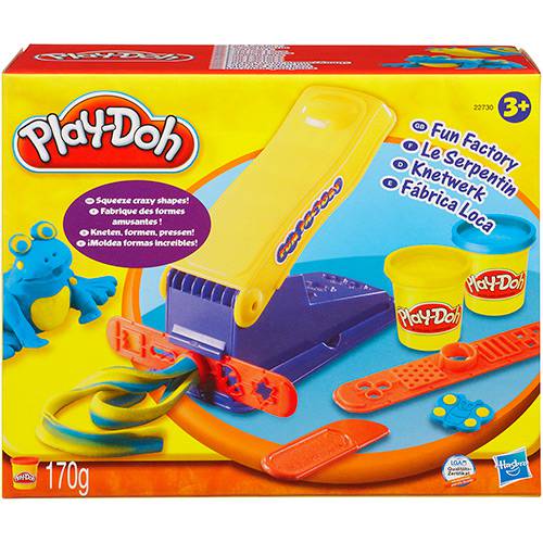 Tamanhos, Medidas e Dimensões do produto Brinquedo Play-Doh Conjunto Fábrica Divertida - Hasbro