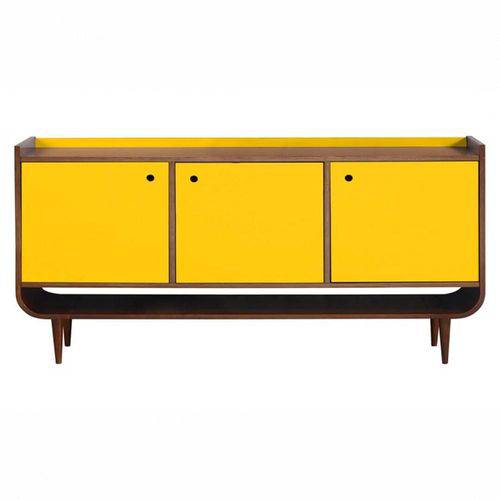 Tamanhos, Medidas e Dimensões do produto Buffet Dylan 3 Portas Amarelo - Tommy Design