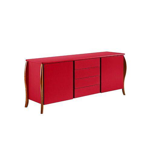 Tamanhos, Medidas e Dimensões do produto Buffet Otis Vermelho - Tommy Design