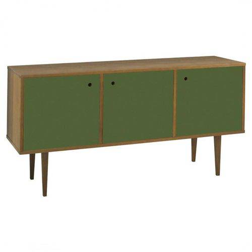 Tamanhos, Medidas e Dimensões do produto Buffet Vintage 3 Portas Verde - Tommy Design