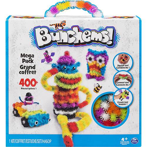 Tamanhos, Medidas e Dimensões do produto Bunchems Mega Pack - Sunny Brinquedos