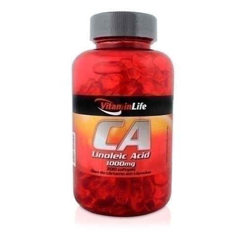 Tamanhos, Medidas e Dimensões do produto Ca Linoleic Acid 1000mg 200 Capsulas Vitaminlife