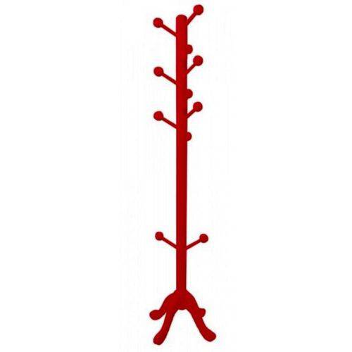 Tamanhos, Medidas e Dimensões do produto Cabideiro Vertical - Vermelho - Tommy Design