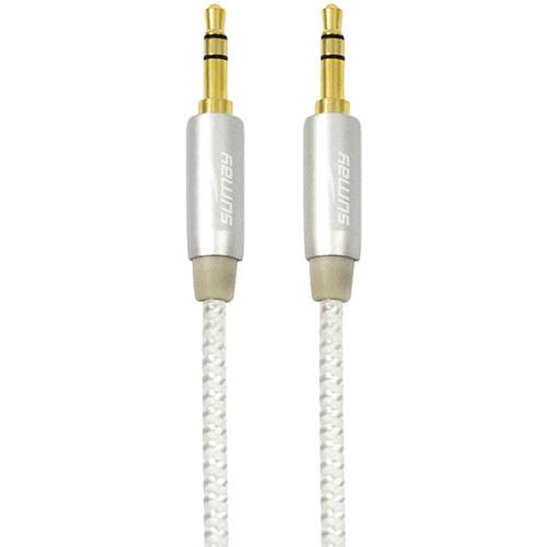 Tamanhos, Medidas e Dimensões do produto Cabo de Áudio Stereo P2 Premium SM - CASP2 1,2M Prata - Sumay
