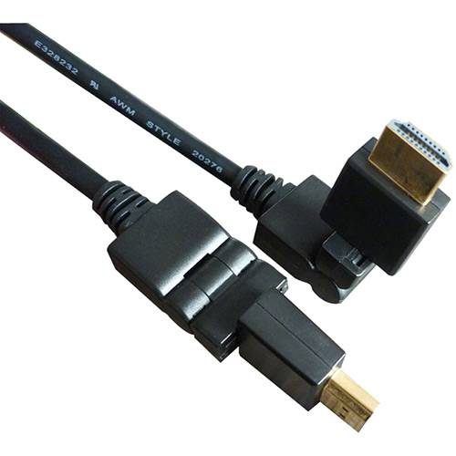 Tamanhos, Medidas e Dimensões do produto Cabo HDMI Brasforma HDMI418 360° 1.4V - 1.8 Metros