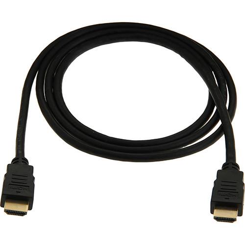 Tamanhos, Medidas e Dimensões do produto Cabo Monitor HDMI M/ HDMI M 1.4 - Preto 1,5m - Cia do Software